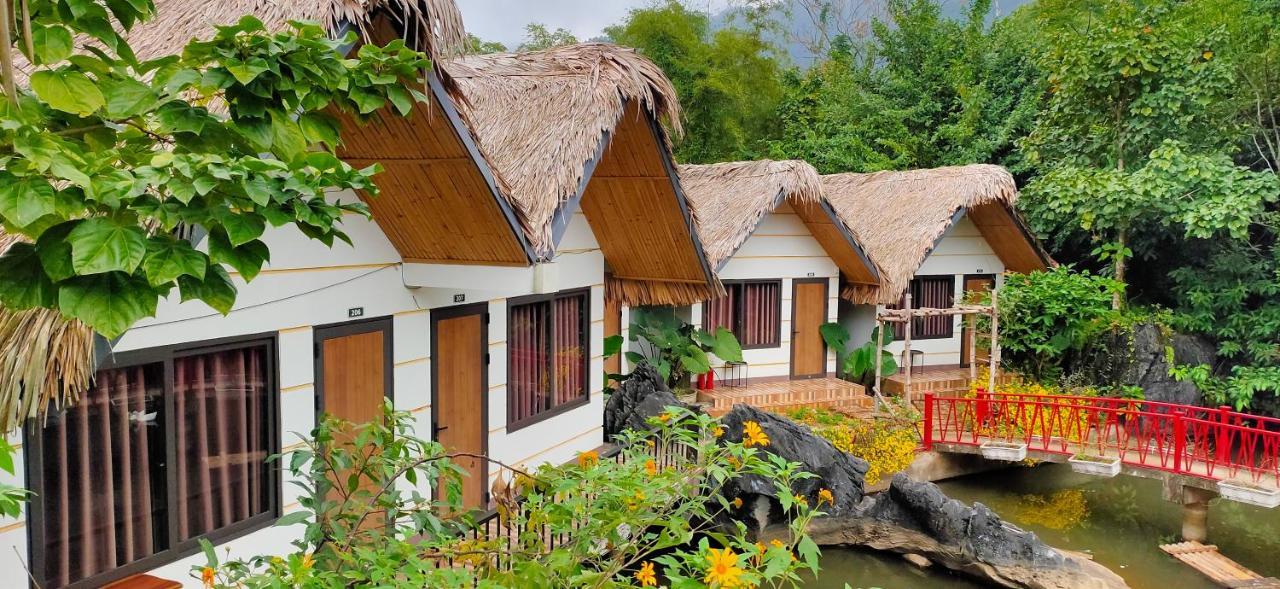 Wings Ha Giang Loop Bungalow Exteriör bild