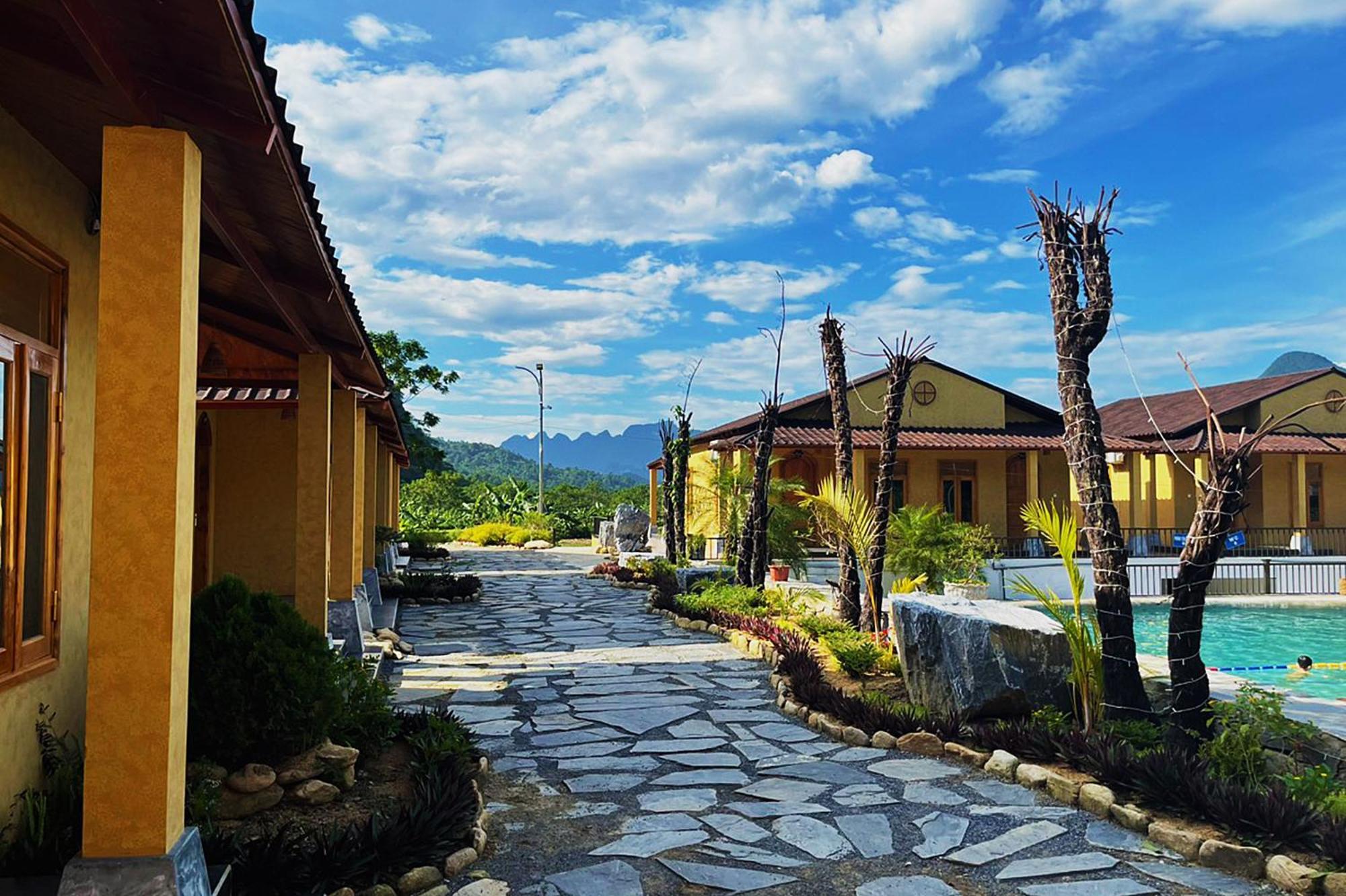 Wings Ha Giang Loop Bungalow Exteriör bild
